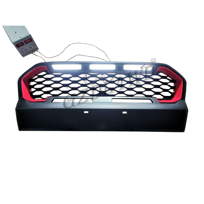Customized Logo ABS Car Front Grille For Ford Ranger Wildtrak 2015-2018 T7